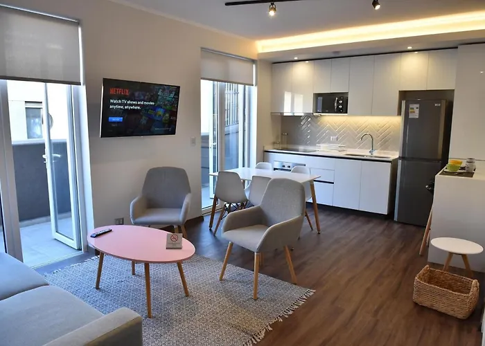 Haustierfreundliches Ferienwohnung Edificio Nueva Bueras Santiago de Chile