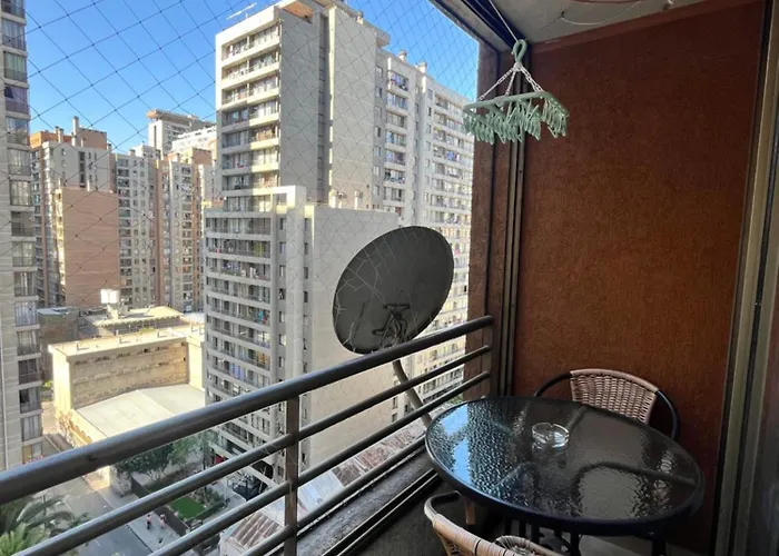 Haustierfreundliches Ferienwohnung Departamento Santiago Centro Full Equipado