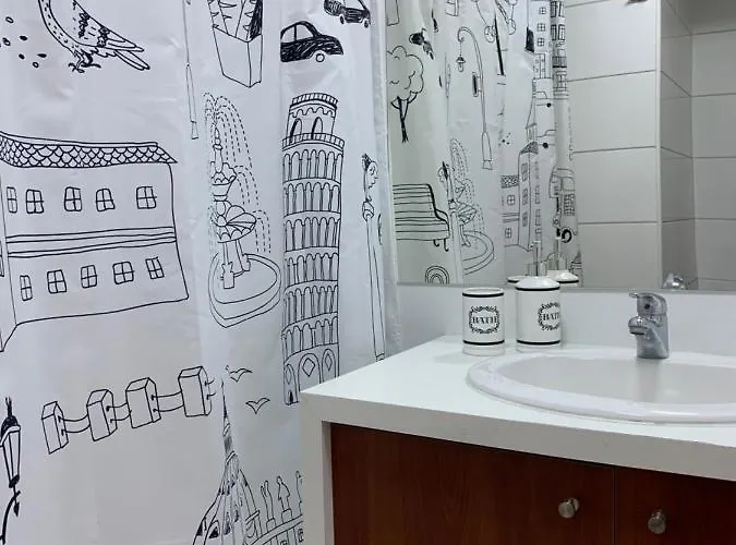 Depto. Excelente Vista Al Cerro San Cristobal !! Apartamento Santiago que aceita animais de estimação